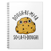 Dough-Re-Mi Funny Music Dough Puff Notizblock (Vorderseite)