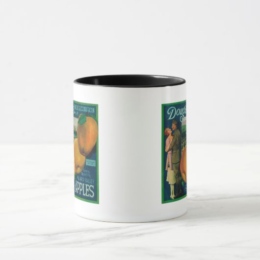 Doughboy Apple Crate LabelWatsonville, CA Tasse (Zentrum)