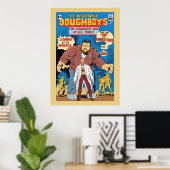 Doughboys Vintag Comic Poster (Heimbüro)