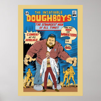 Doughboys Vintag Comic Poster