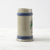 Dougherty Wappen Stein / Dougherty Crest Bierglas (Mittel)
