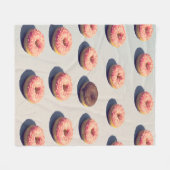 Doughnüsse in einer Gruppe Fleecedecke (Vorderseite (Horizontal))