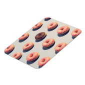 Doughnüsse in einer Gruppe Magnet (Linke Seite)