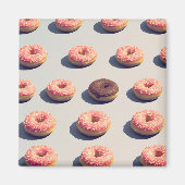 Doughnüsse in einer Gruppe Magnet (Vorne)