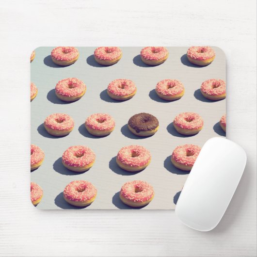 Doughnüsse in einer Gruppe Mousepad (Mit Mouse)