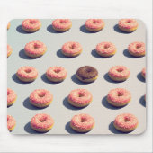 Doughnüsse in einer Gruppe Mousepad (Vorne)