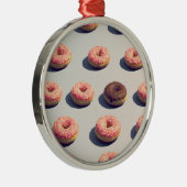 Doughnüsse in einer Gruppe Ornament Aus Metall (Rechts)