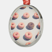 Doughnüsse in einer Gruppe Ornament Aus Metall (Links)