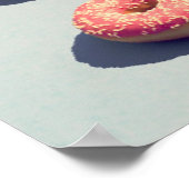 Doughnüsse in einer Gruppe Poster (Ecke)