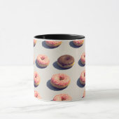 Doughnüsse in einer Gruppe Tasse (Zentrum)