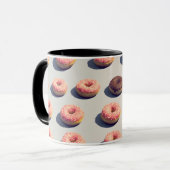 Doughnüsse in einer Gruppe Tasse (Vorderseite Links)