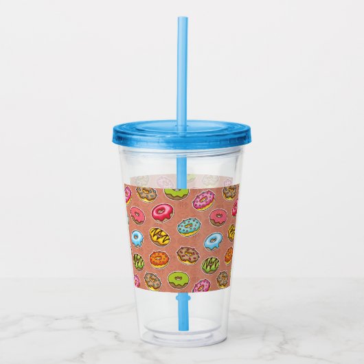 Doughnut  acryltrinkbecher (Vorderseite)