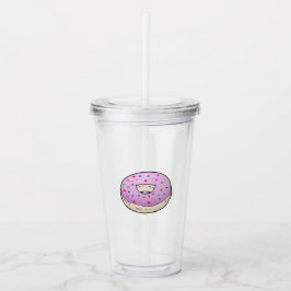 Doughnut - Akrylic Tumbler Acryltrinkbecher