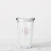 Doughnut - Akrylic Tumbler Acryltrinkbecher (Rückseite)