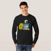 Doughnut and a Coffee Hand Drawn T-Shirt (Vorne ganz)