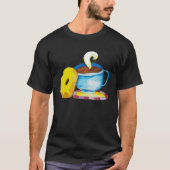 Doughnut and a Coffee Hand Drawn T-Shirt (Vorderseite)