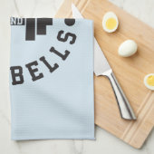 Doughnut and Dumbells - Carbon - Funny Workout Geschirrtuch (Viertel Falte)