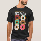 Doughnut Backwaren Karo aus meinem Sixpack Donut T-Shirt (Vorderseite)