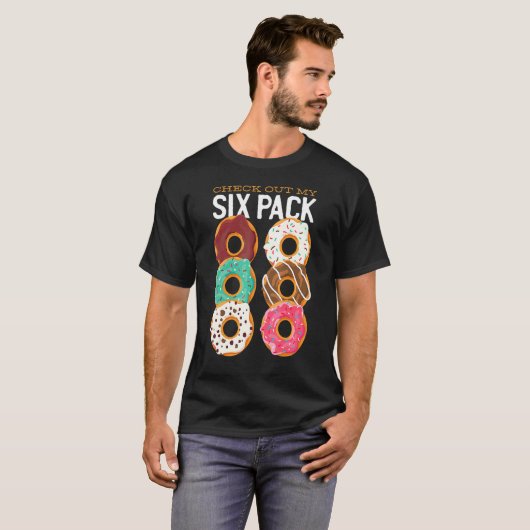 Doughnut Backwaren Karo aus meinem Sixpack Donut T-Shirt (Vorne ganz)