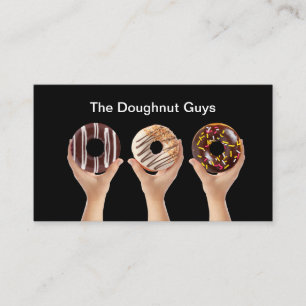 Doughnut Bakery Customer Loyalty Business Cards Visitenkarte