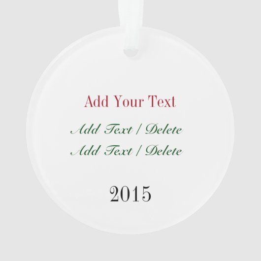 Doughnut / Donut Bakery Ornament - SRF (Rückseite)