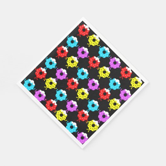 Doughnut Donut Lovers Serviette (Ecke)