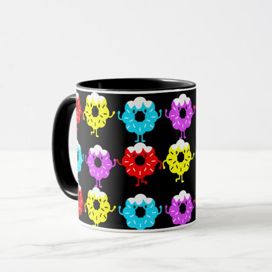 Doughnut Donut Lovers Tasse (Vorderseite Links)