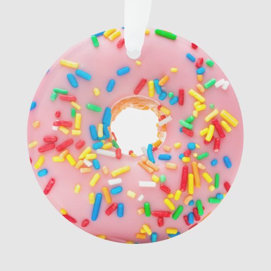 Doughnut/Donut-Ornament Ornament (Vorderseite)