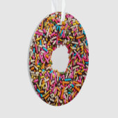 Doughnut/Donut-Ornament Ornament (Vorderseite)