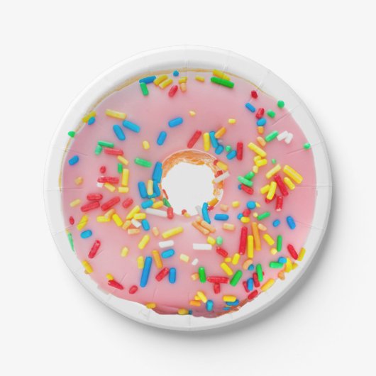 Doughnut - Donut Pappteller (Vorderseite)