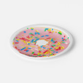 Doughnut - Donut Pappteller (Schrägansicht)