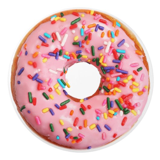 Doughnut Drawer Knob Keramikknauf (Vorderseite)