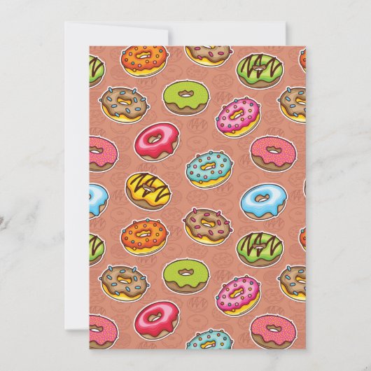 Doughnut einladung (Vorderseite)