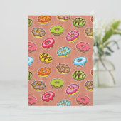 Doughnut einladung (Stehend Vorderseite)