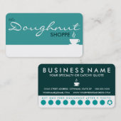 DOUGHNUT (Farbe anpassbar) Treuekarte (Vorne/Hinten)