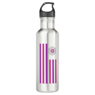 Doughnut - Flagge Edelstahlflasche