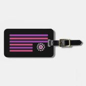 Doughnut - Flagge Gepäckanhänger (Vorderseite horizontal)