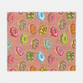 Doughnut Fleecedecke (Vorderseite (Horizontal))