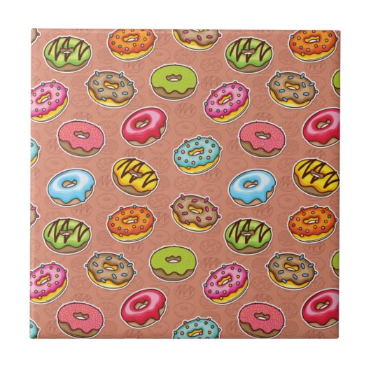 Doughnut Fliese (Vorderseite)