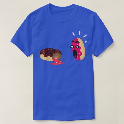 Doughnut Funny T-Shirt (Design vorne)