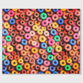 Doughnut Geschenkpapier (Flach)