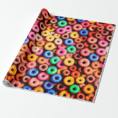Doughnut Geschenkpapier (Ungerollt)