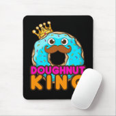 Doughnut King Donut Lover Men Mousepad (Mit Mouse)