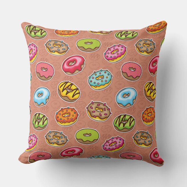 Doughnut Kissen (Vorderseite)