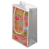 Doughnut Kleine Geschenktüte (Vorderseite Schrägansicht)