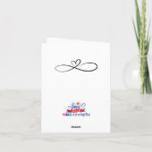 Doughnut Know Puns Vatertag Card Karte (Rückseite)