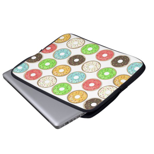 Doughnut Laptop Case (Vorne Knopf)