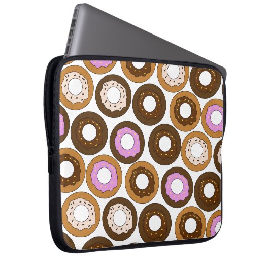 Doughnut Laptopschutzhülle (Vorne Rechts)