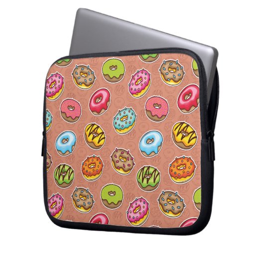 Doughnut Laptopschutzhülle (Vorderseite Links)