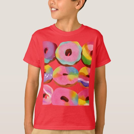 Doughnut Liebhaber T-Shirt (Vorderseite)
